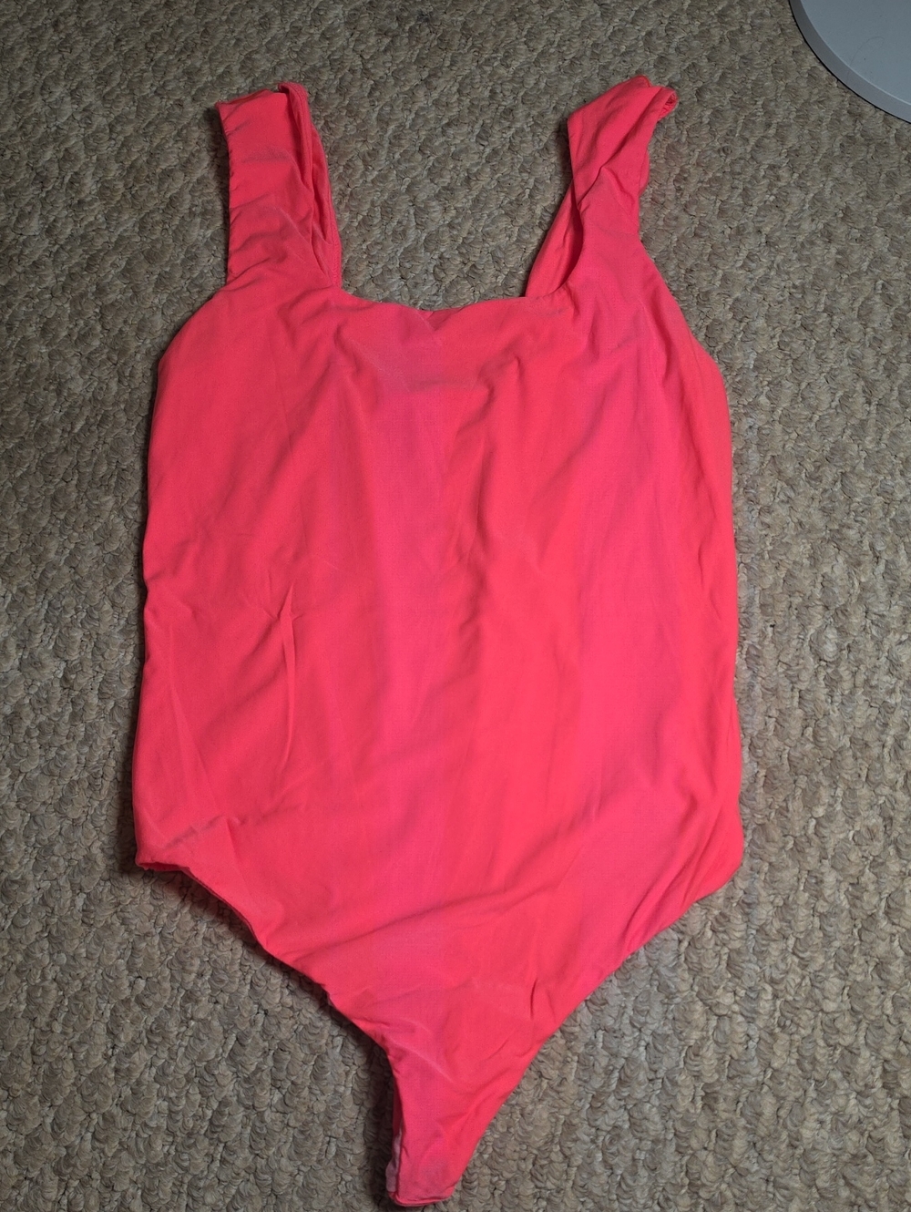 Aerie Bright Pink One-Piece Bodysuit